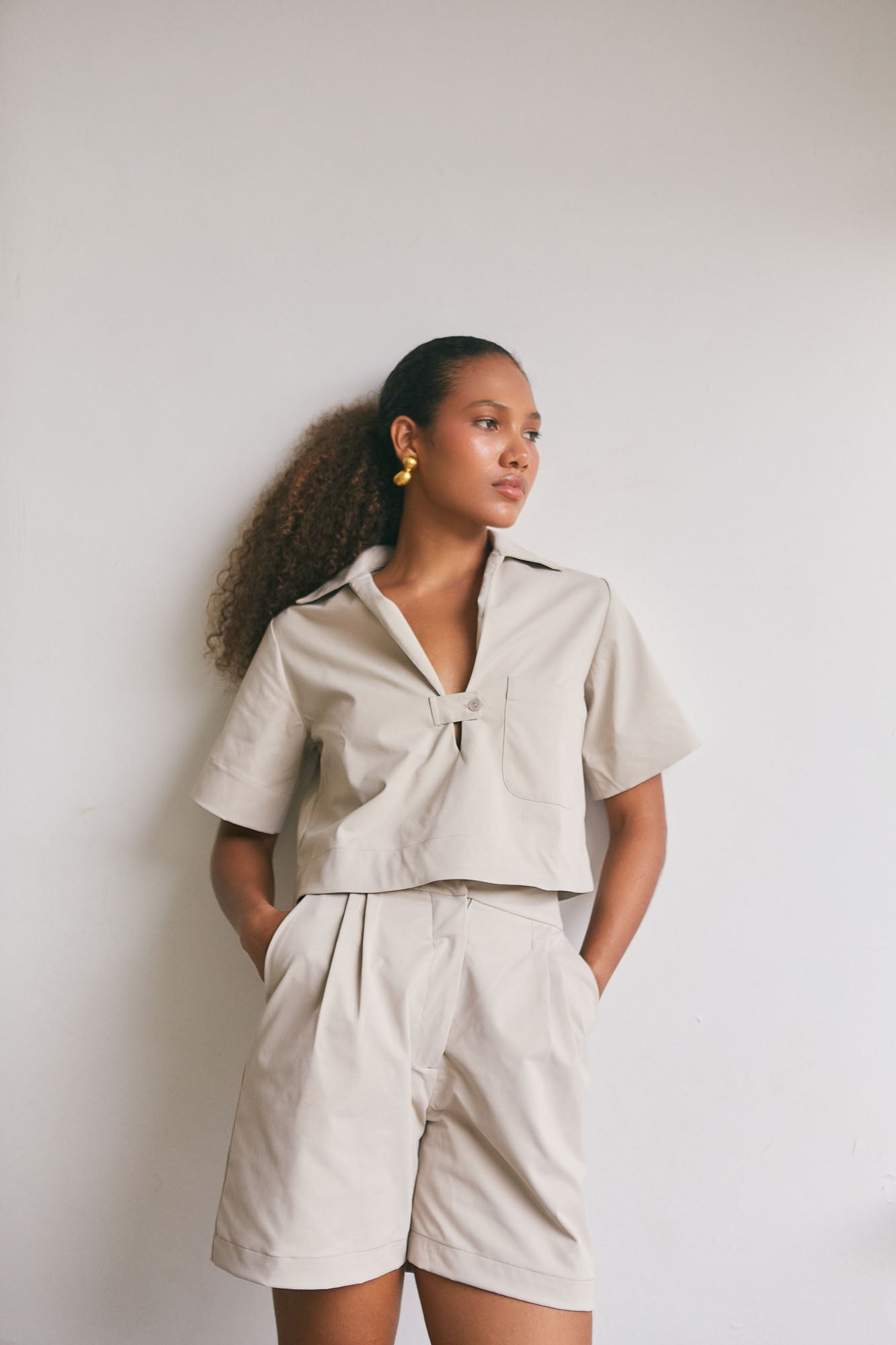 Blusa Costera Ivory