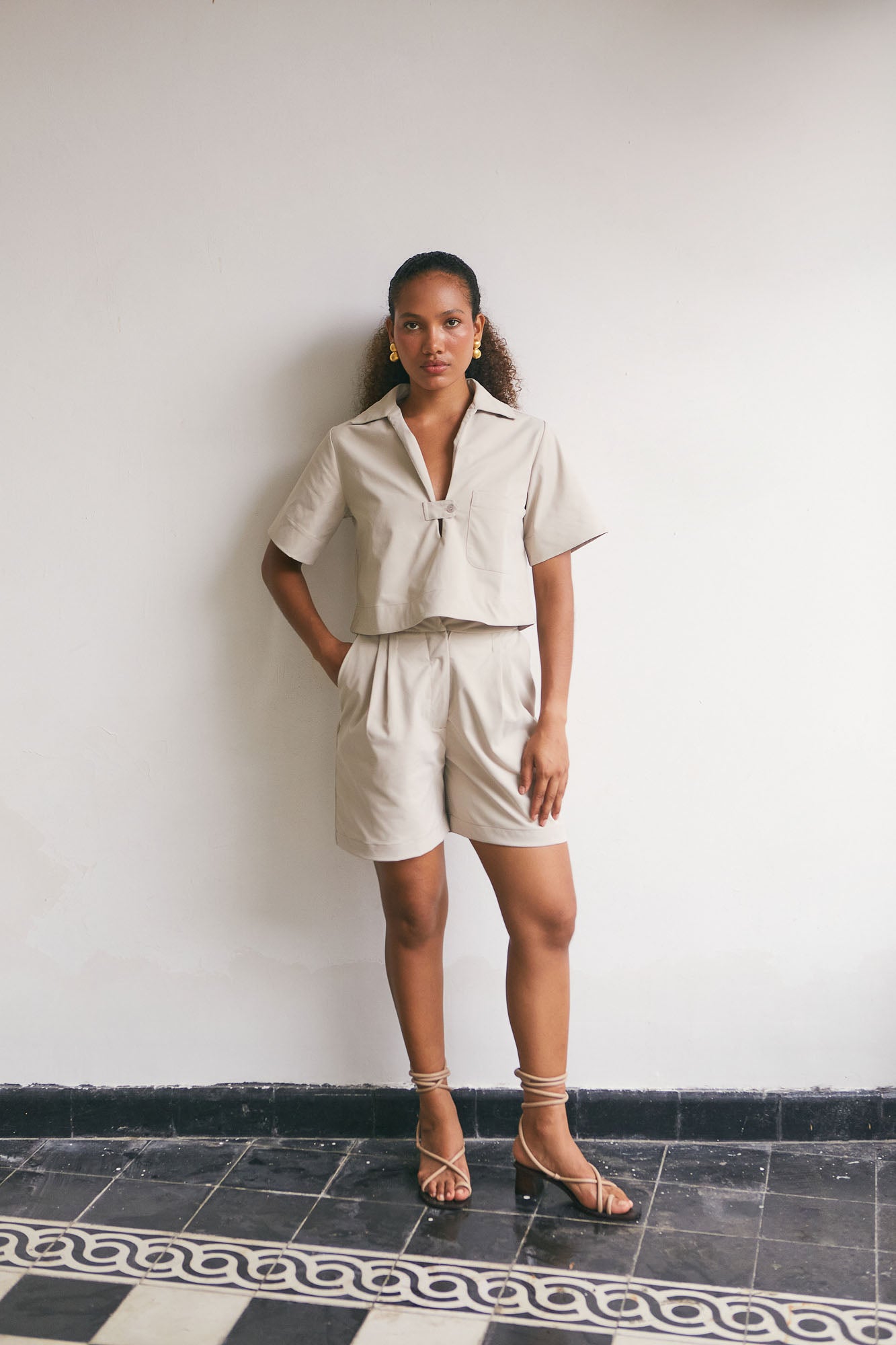 Blusa Costera Ivory
