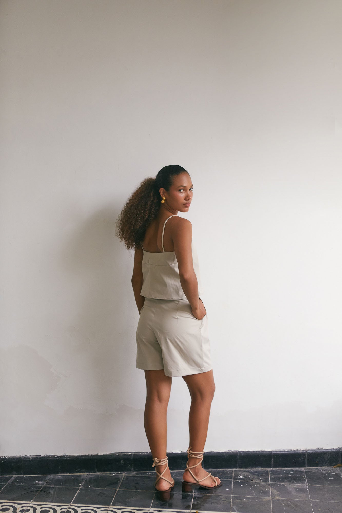 Conjunto Zuncho Beige