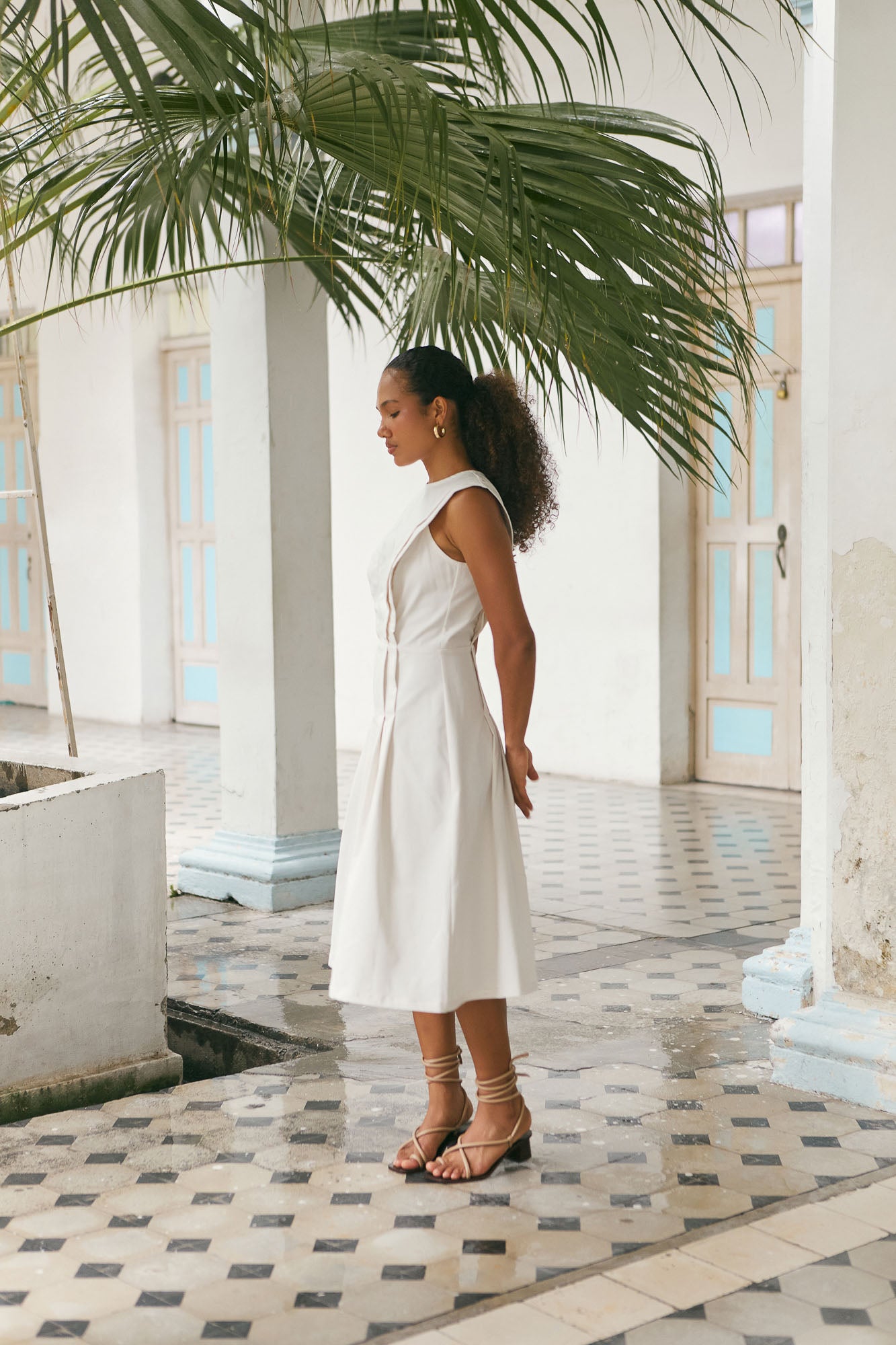 Vestido Arenosa Blanco