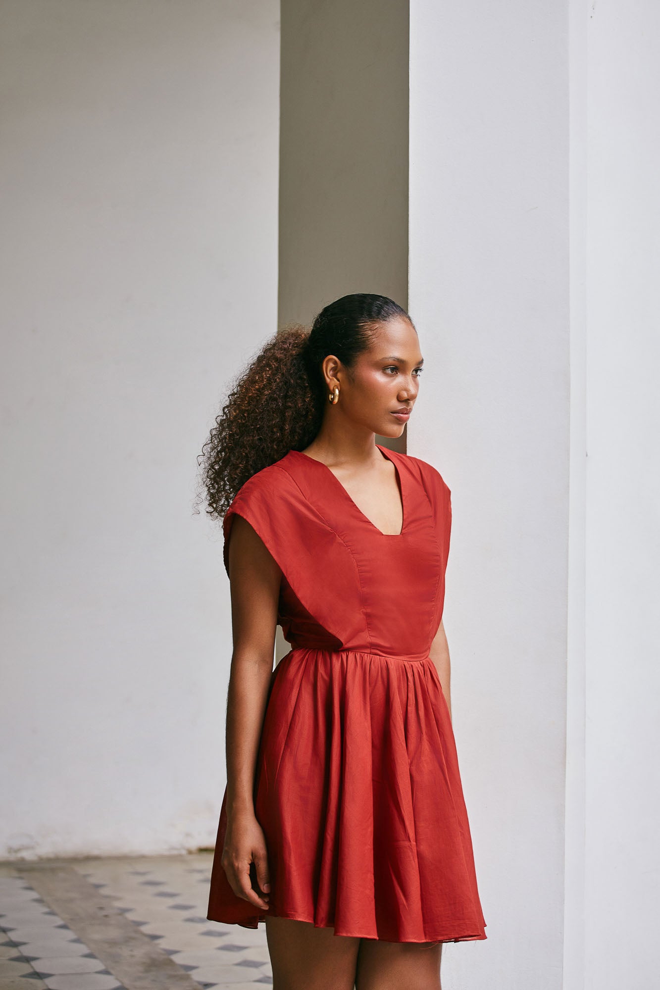 Vestido Laguna Brick