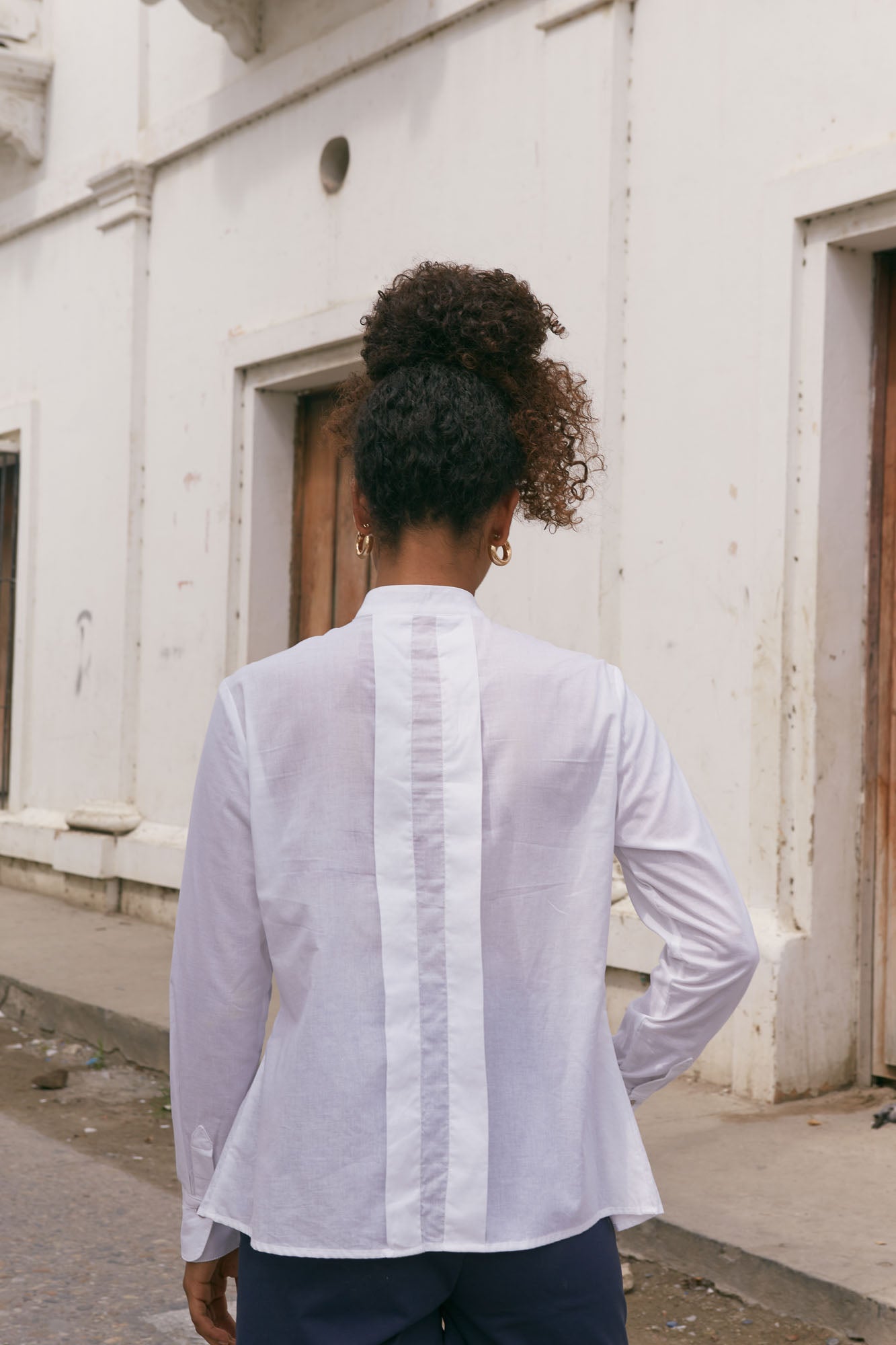 Blusa Cordobita Blanca