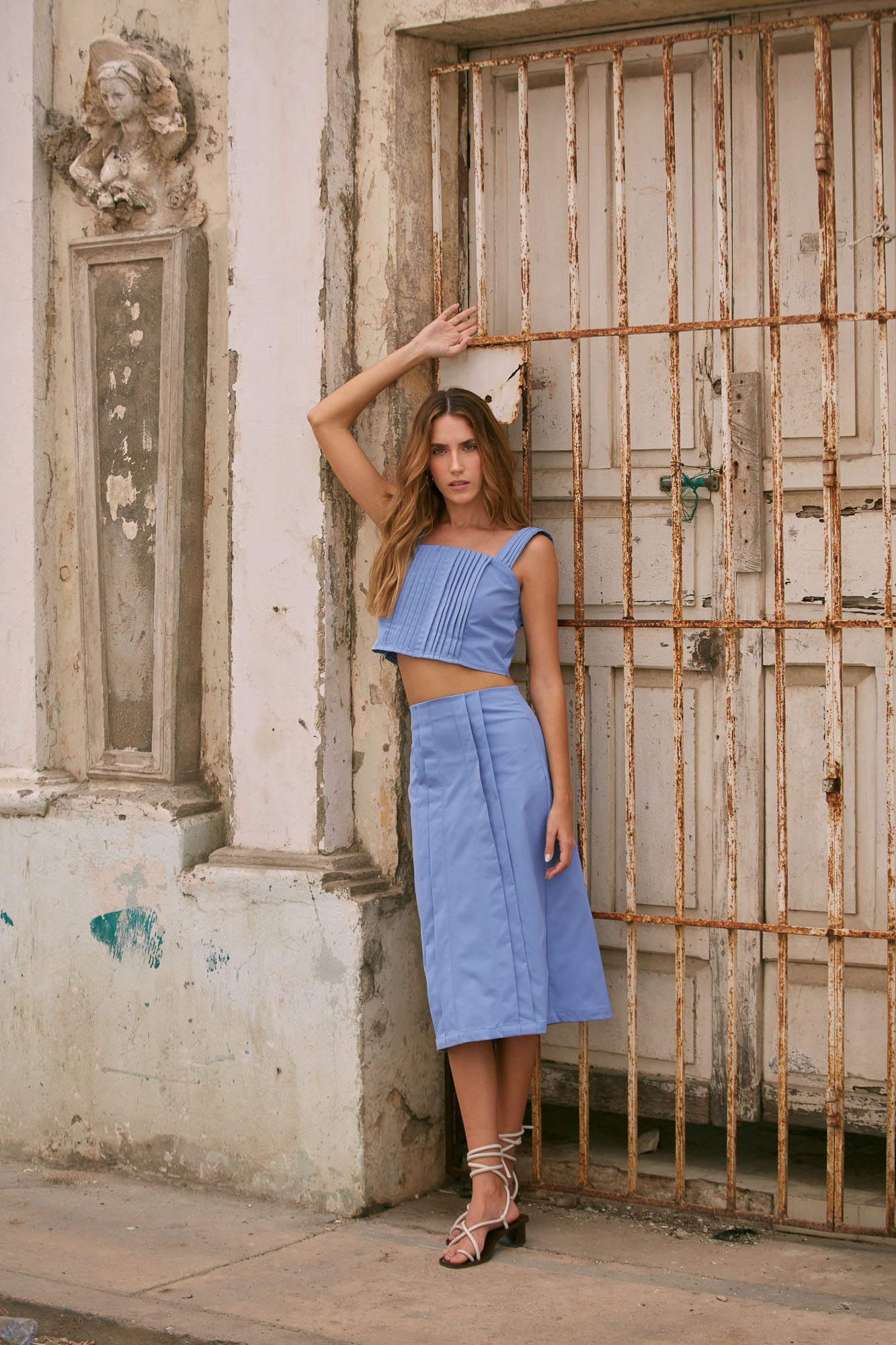 Set Palafito Azul Claro