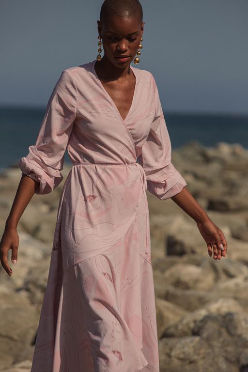 Vestido Morro Rosa