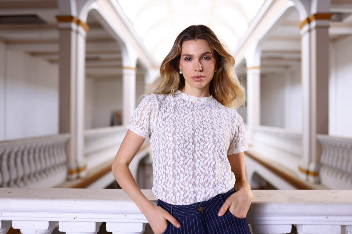 TOP NUBE IVORY