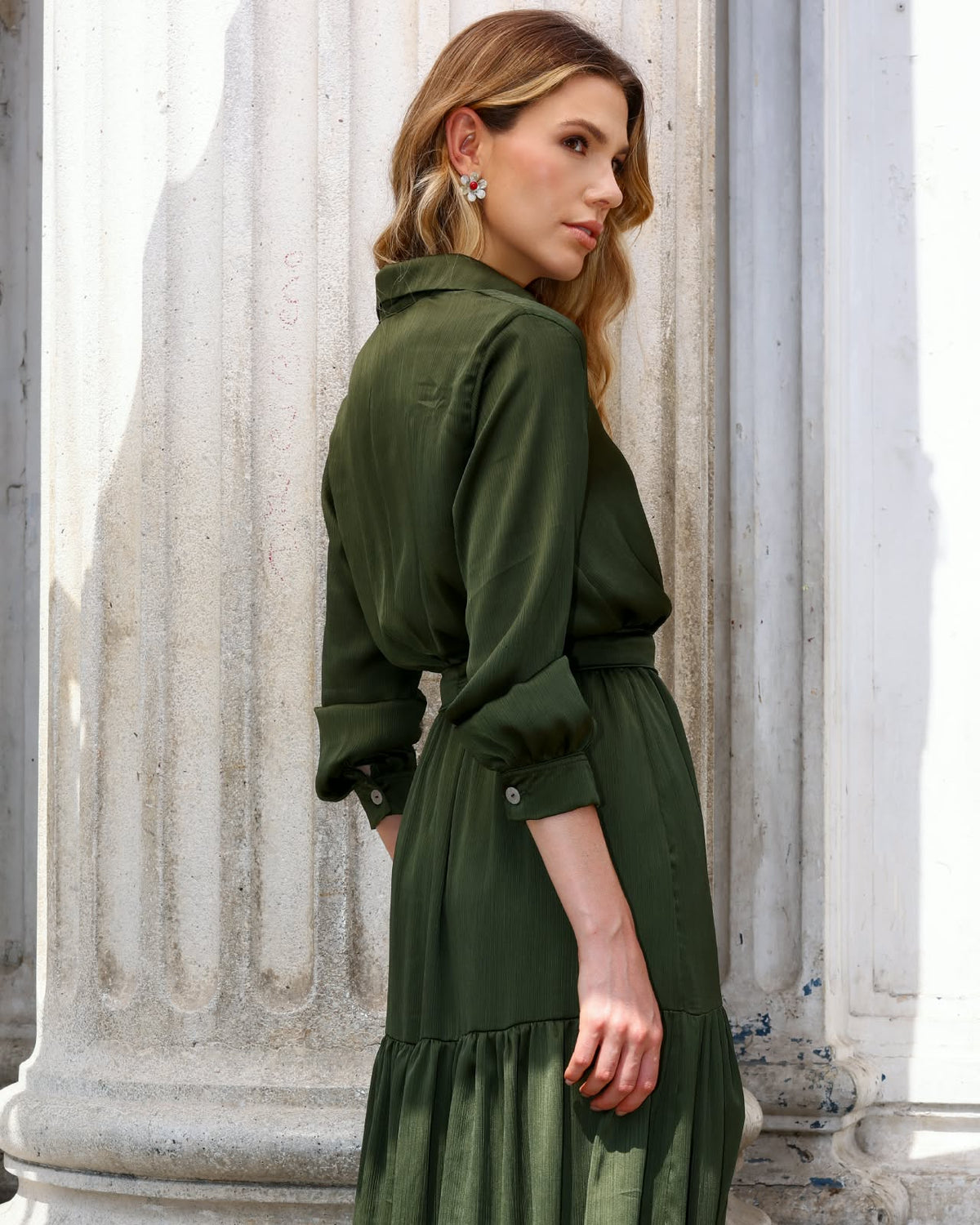 VESTIDO  ESPERANZA VERDE