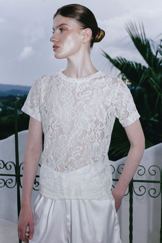 BLUSA NUBE BLANCA CON MANGAS