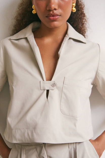 Blusa Costera Ivory