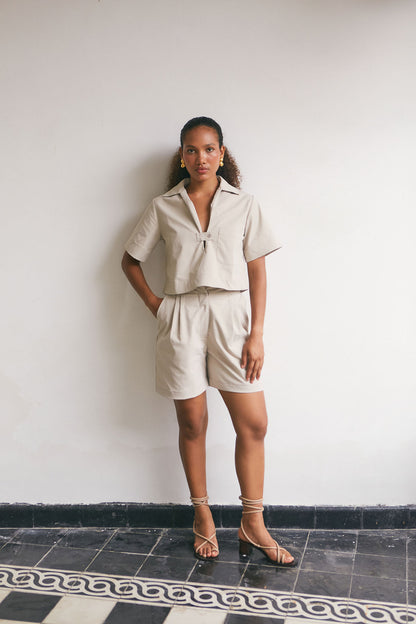 Blusa Costera Ivory