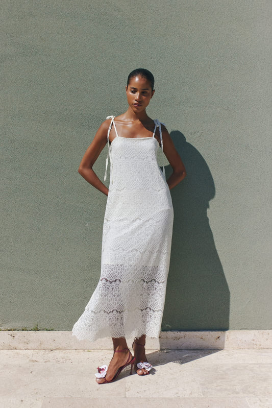 VESTIDO SERENA CREMA