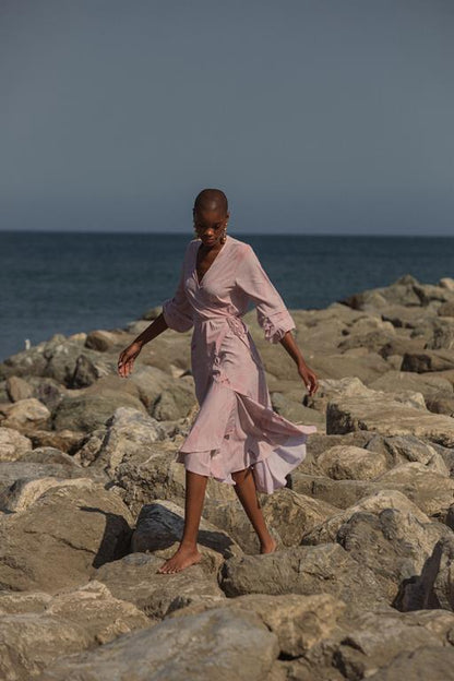Vestido Morro Rosa