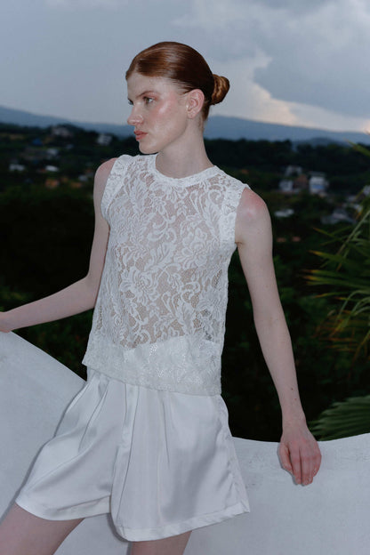 BLUSA NUBE BLANCA SIN MANGAS