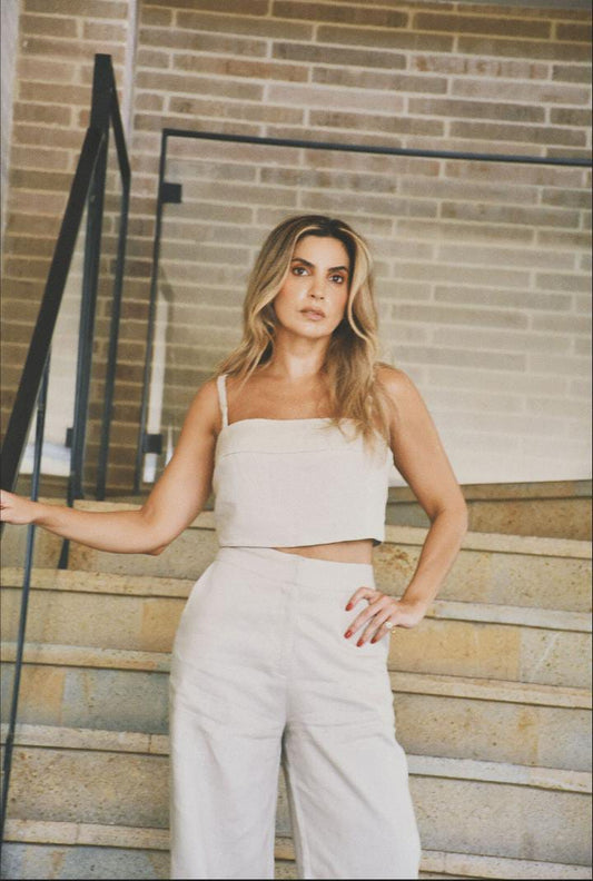 TOP AMADA BEIGE